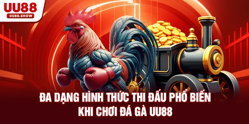 Đa dạng hình thức thi đấu phổ biến khi chơi tại UU88