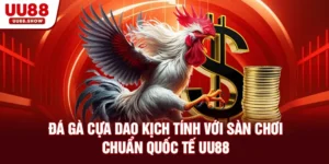 Đá gà cựa dao kịch tính với sân chơi chuẩn quốc tế UU88