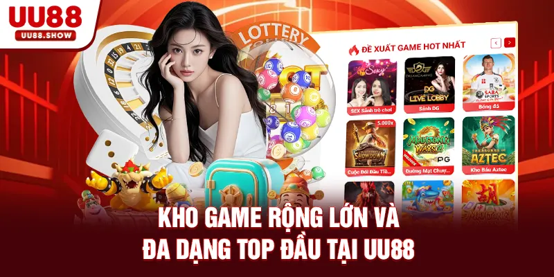 Kho game rộng lớn và đa dạng top đầu tại UU88 Kho game rộng lớn và đa dạng top đầu tại UU88
