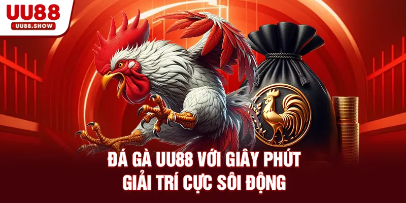 Đá gà UU88 với giây phút giải trí cực sôi động